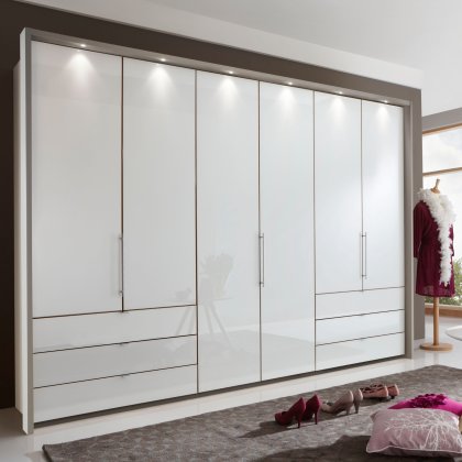 Wiemann Loft 6 Door Wardrobe Wiemann Loft 6 Door Wardrobe