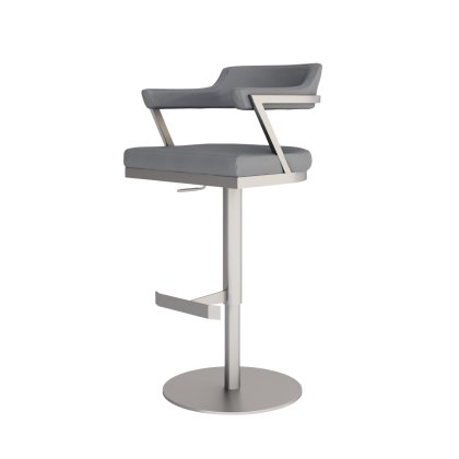 Firenza Bar Stool - Grey Firenza Bar Stool - Grey