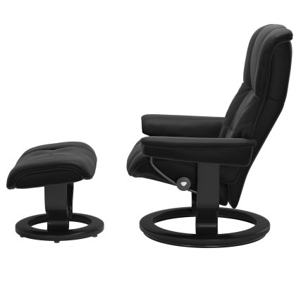 Stressless Mayfair Large Chair & Stool Classic Base Stressless Mayfair Large Chair & Stool Classic Base