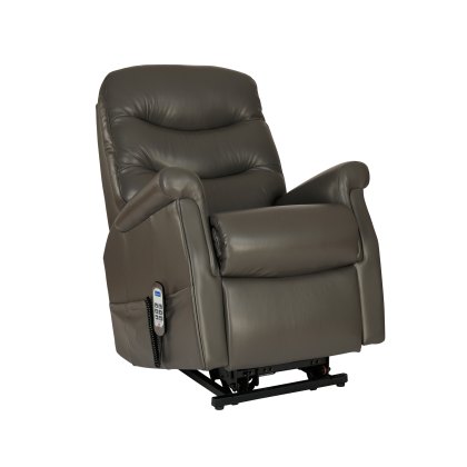 Celebrity Hollingwell Petite Leather Riser Recliner Armchair Celebrity Hollingwell Petite Leather Riser Recliner Armchair