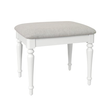 Linhay Dressing Stool - White Linhay Dressing Stool - White