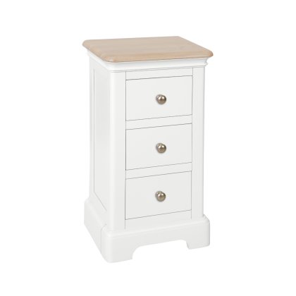 Linhay Compact Bedside Cabinet - White Linhay Compact Bedside Cabinet - White