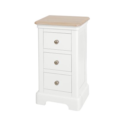 Linhay Compact Bedside Cabinet - White Linhay Compact Bedside Cabinet - White