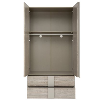 Jonah 2 Door 2 Drawer Wardrobe Jonah 2 Door 2 Drawer Wardrobe