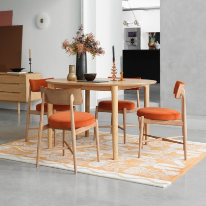 G Plan Flora Dining Chair - Orange G Plan Flora Dining Chair - Orange