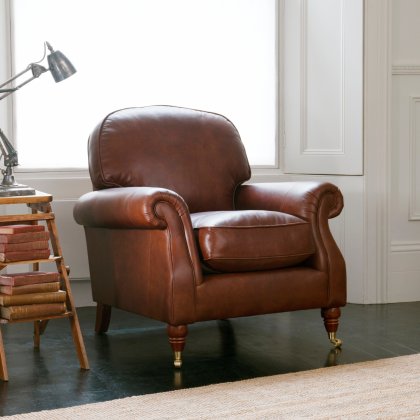 Parker Knoll Westbury Armchair in Leather Parker Knoll Westbury Armchair in Leather