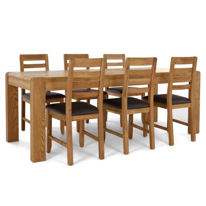 Bayonne Extending Dining Table & 6 Chairs Bayonne Extending Dining Table & 6 Chairs