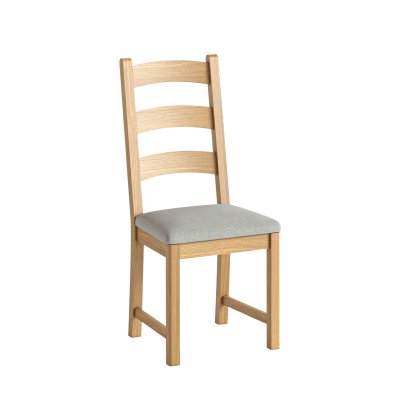 Belfort Ladder Back Dining Chair - Beige Belfort Ladder Back Dining Chair - Beige