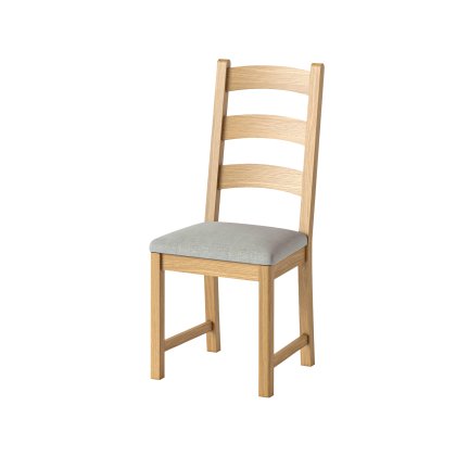 Belfort Ladder Back Dining Chair - Beige Belfort Ladder Back Dining Chair - Beige