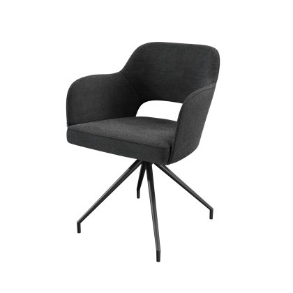 Chicago Dining Chair - Charcoal Chicago Dining Chair - Charcoal