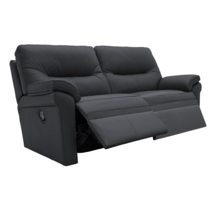 G Plan Seattle 2.5 Seater Double Manual Recliner Sofa with Heated Seats in Leather G Plan Seattle 2.5 Seater Double Manual Recliner Sofa with Heated Seats in Leather