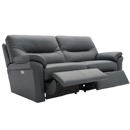 G Plan Seattle 3 Seater Double Power Recliner Sofa with Lumbar in Leather G Plan Seattle 3 Seater Double Power Recliner Sofa with Lumbar in Leather