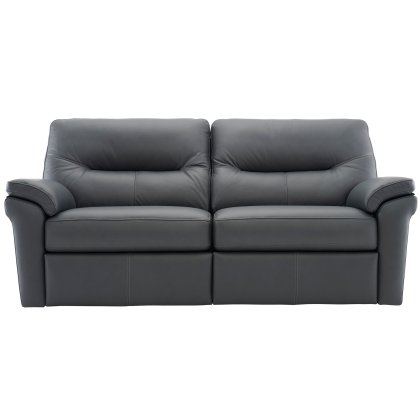 G Plan Seattle 3 Seater Double Power Recliner Sofa with Lumbar in Leather G Plan Seattle 3 Seater Double Power Recliner Sofa with Lumbar in Leather