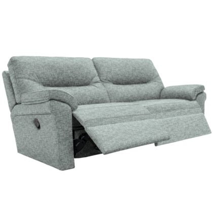 G Plan Seattle 3 Seater Double Manual Recliner Sofa with Heated Seats G Plan Seattle 3 Seater Double Manual Recliner Sofa with Heated Seats