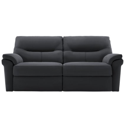 G Plan Seattle 3 Seater Double Manual Recliner Sofa with Heated Seats in Leather G Plan Seattle 3 Seater Double Manual Recliner Sofa with Heated Seats in Leather