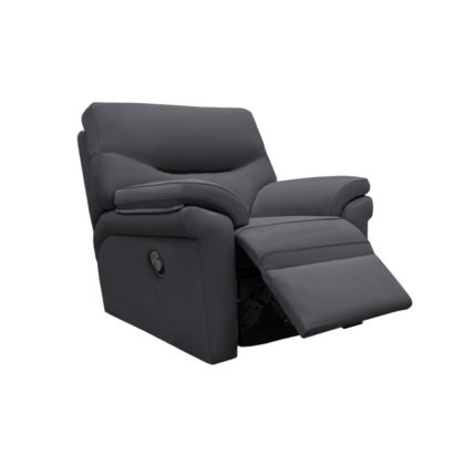 G Plan Seattle Manual Recliner Armchair with Heated Seat in Leather G Plan Seattle Manual Recliner Armchair with Heated Seat in Leather