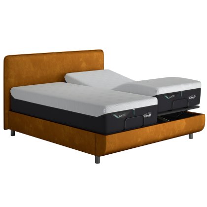 Tempur Ergo Smart Base with Form Headboard - Gold Tempur Ergo Smart Base with Form Headboard - Gold