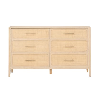 Casera 6 Drawer Wide Chest Casera 6 Drawer Wide Chest
