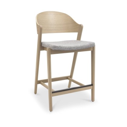 Valletta Bar Chair - Grey Valletta Bar Chair - Grey
