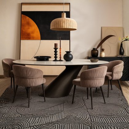 Willa Medium Dining Table & 4 Chairs Willa Medium Dining Table & 4 Chairs