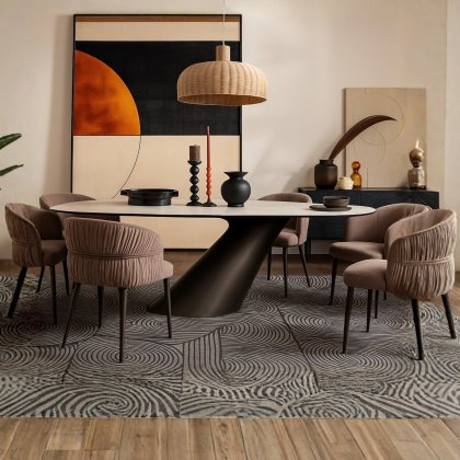 Willa Large Dining Table & 6 Chairs Willa Large Dining Table & 6 Chairs