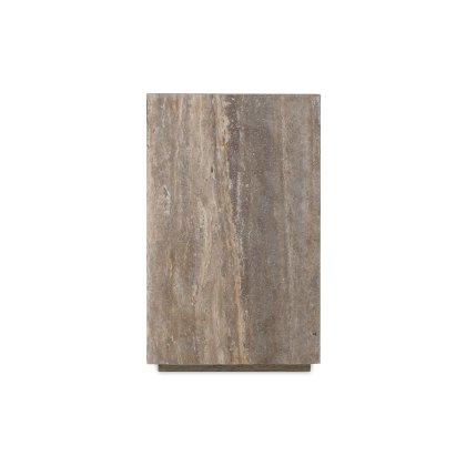 Tahoe Travertine Side Table Tahoe Travertine Side Table