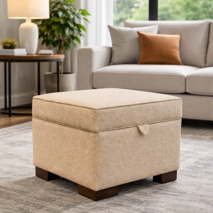Baystone Storage Footstool Baystone Storage Footstool