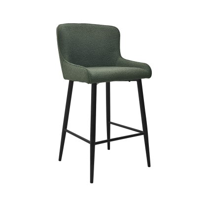 Ashford Bar Stool Green Boucle Ashford Bar Stool Green Boucle