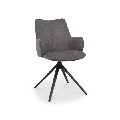 Rosello Swivel Chair - Grey Rosello Swivel Chair - Grey