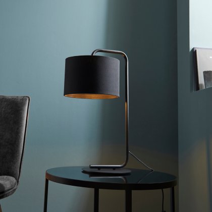 Landis Table Lamp - Satin Black Landis Table Lamp - Satin Black