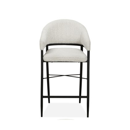Elara Bar Stool - Touch Pearl Elara Bar Stool - Touch Pearl
