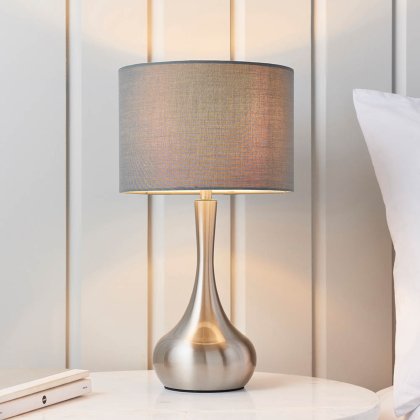 Picadilly Table Lamp - Nickel Picadilly Table Lamp - Nickel