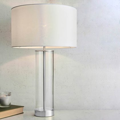 Lessina Table Lamp - Nickel Lessina Table Lamp - Nickel