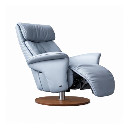 Himolla Sinatra Small Manual Armchair with Wooden Plate Himolla Sinatra Small Manual Armchair with Wooden Plate