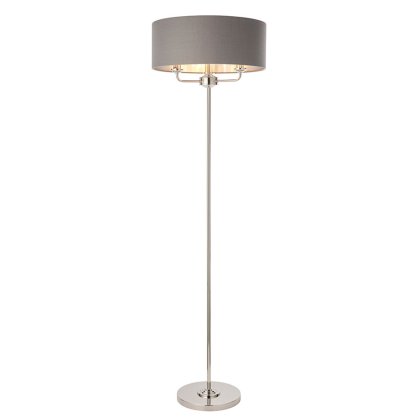 Highclere Floor Lamp - Charcoal Highclere Floor Lamp - Charcoal