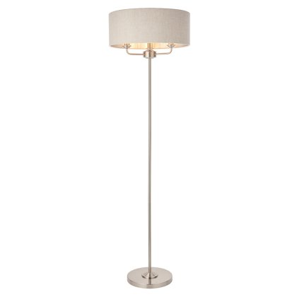 Highclere Floor Lamp - Natural Highclere Floor Lamp - Natural