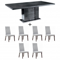 Alf Monte Carlo Dining Table & 6 Chairs