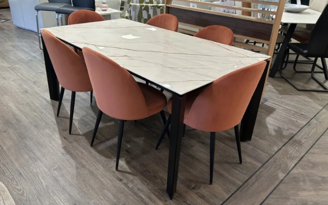 Delta & Grayson
180cm Ext. Dining Table & 6 Chairs
Was £3,820 Now £2,599
VISIT US
Delta & Grayson
180cm Ext. Dining Table & 6 Chairs
Was £3,820 Now £2,599
VISIT US