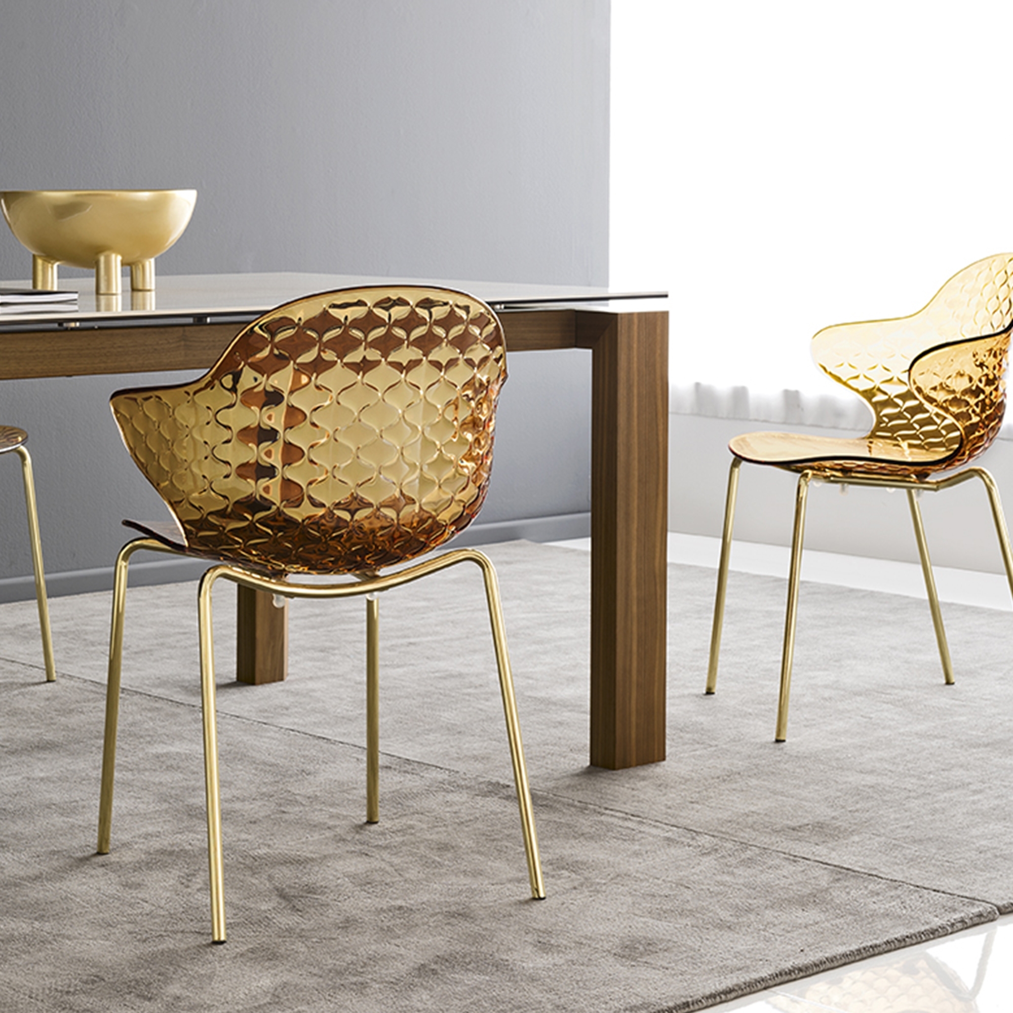 Tables Calligaris Omnia Dining Table and Chairs Calligaris