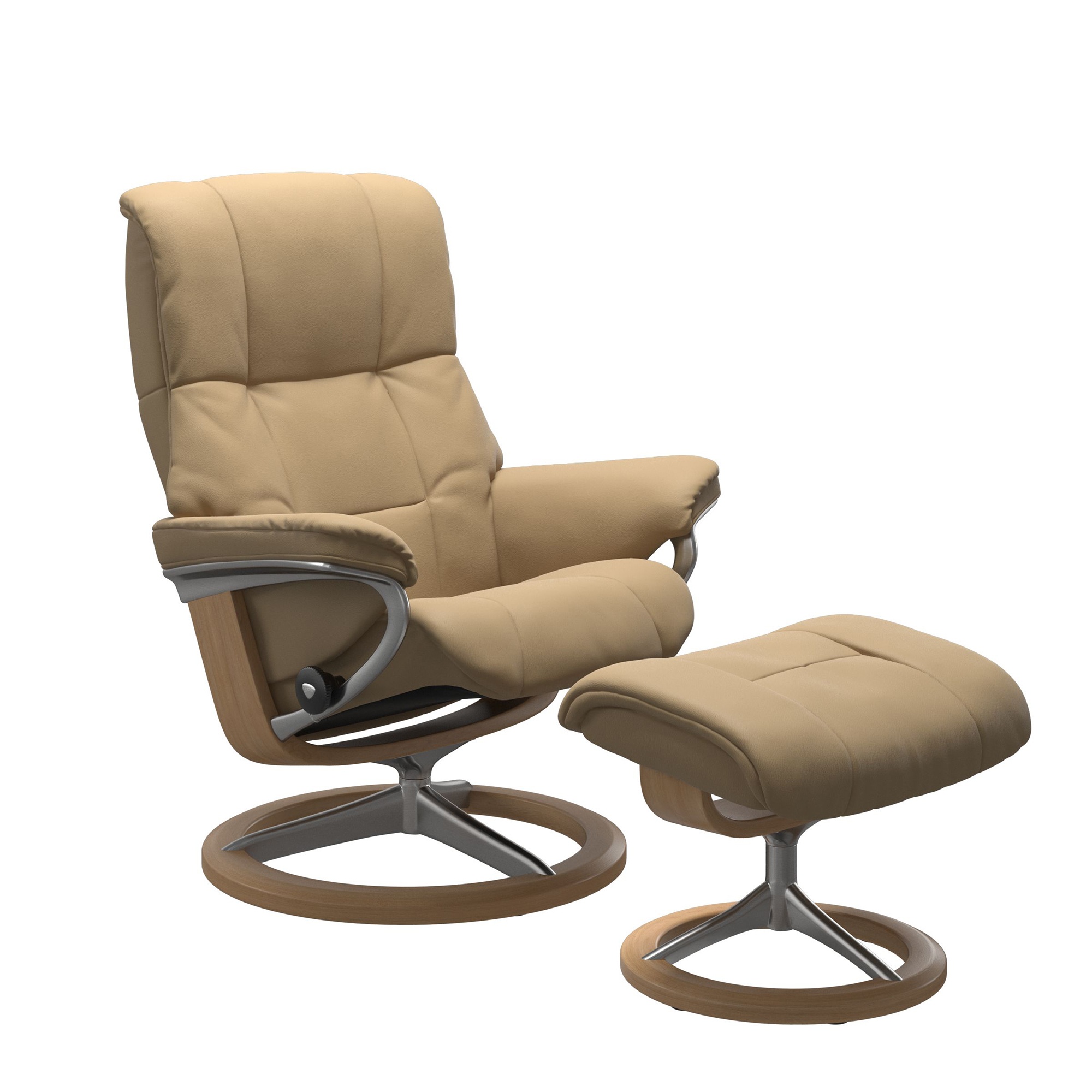 STRESSLESS PROMOTION Stressless Mayfair Medium Chair & Stool Signature