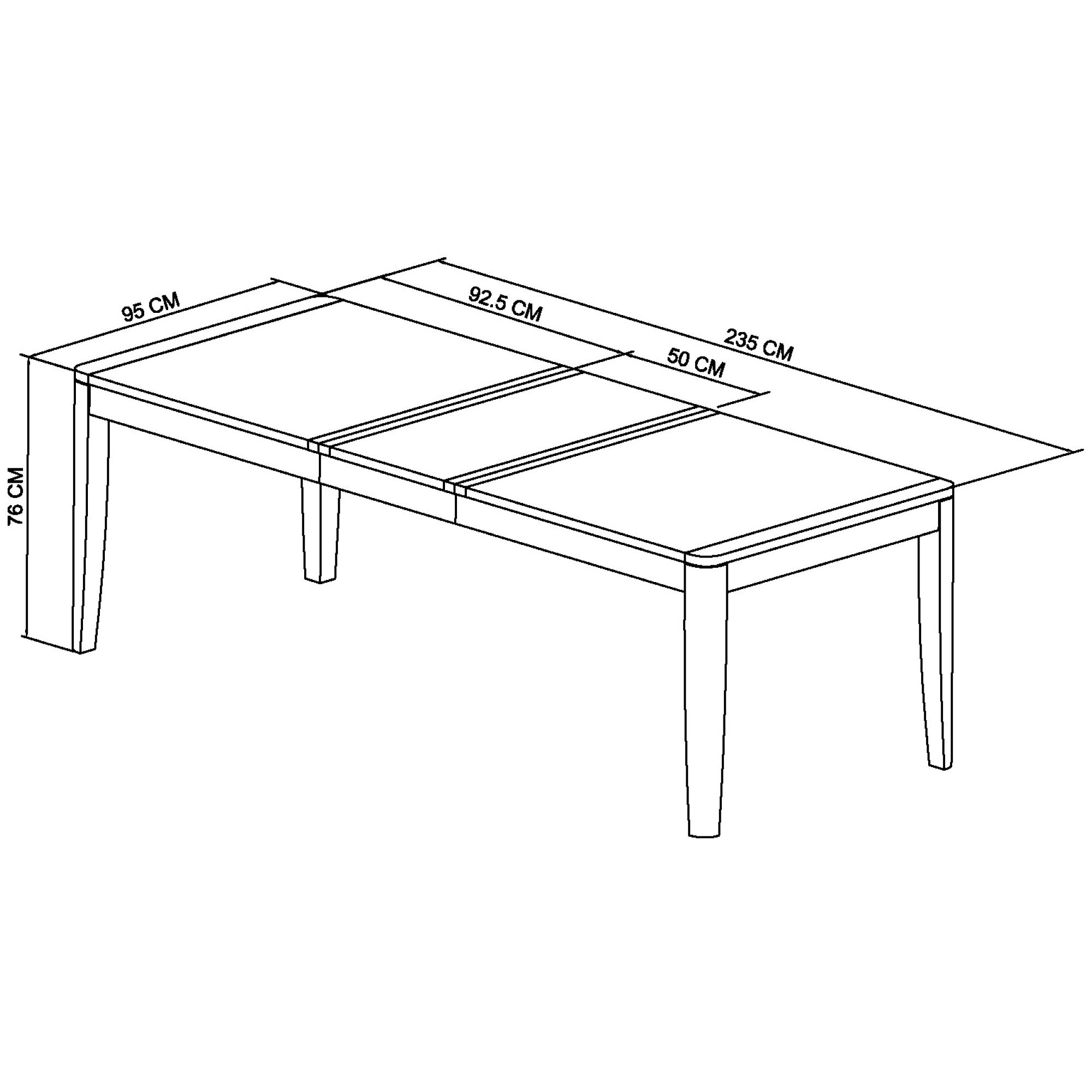 Cambridge Oak Dining Cambridge Large Extending Dining Table Dining Tables Cookes Furniture