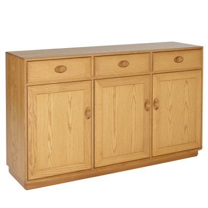 Ercol Windsor 3 Door Sideboard Ercol Windsor 3 Door Sideboard
