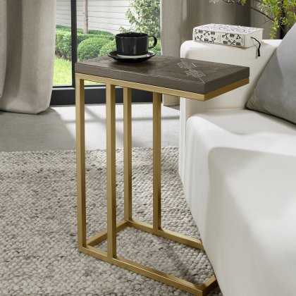 Iris Fumed Oak Sofa Table Iris Fumed Oak Sofa Table