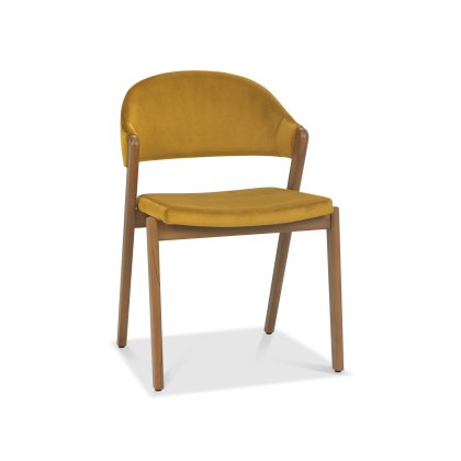 Clifton Upholstered Dining Chair - Mustard Clifton Upholstered Dining Chair - Mustard