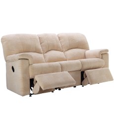 Chloe G Plan Chloe 3 Seater Double Manual Recliner Sofa