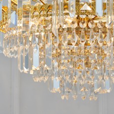 Gold 9 Light Chandelier 5