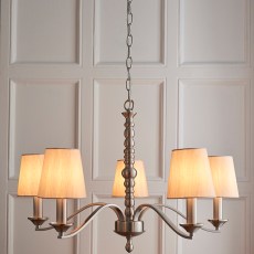 5 Light Fitting in Satin Nickel 4