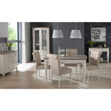 Cookes Collection Geneva 4-6 Extending Dining Table 