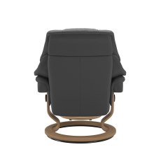 Stressless Reno Medium Chair & Stool Classic Base 4