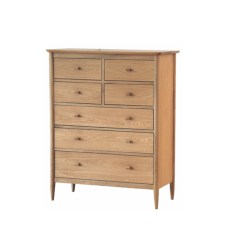 Ercol Teramo 7 Drawer Tall Wide Chest 2